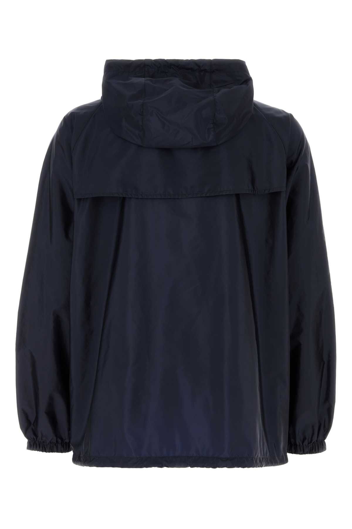 Prada Navy Blue Re-Nylon Wind Breaker Size US XL / EU 56 / 4 - 2 Thumbnail