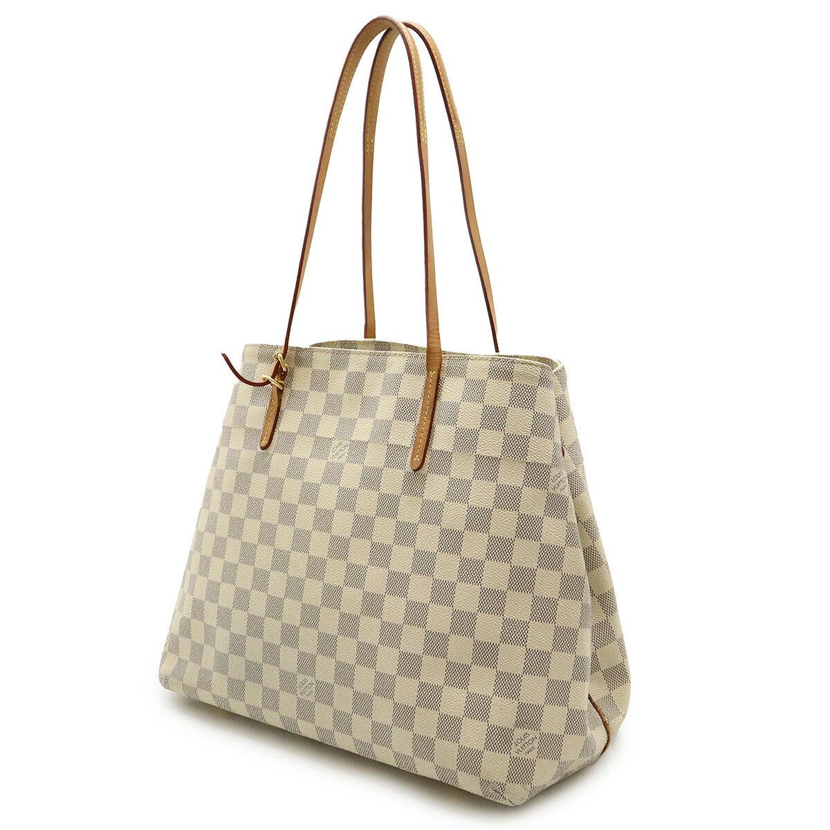 Louis Vuitton Louis Vuitton Louis Vuitton Cabas MM Damier Azur 2way tote bag Canvas Shoulder Bag N41375 DUTY FREE for USA Size ONE SIZE - 2 Thumbnail