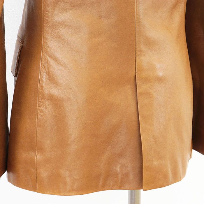 Gucci Gucci Gucci 2B Tailored Genuine Leather Jacket Leather Outerwear Size ONE SIZE - 18 Thumbnail