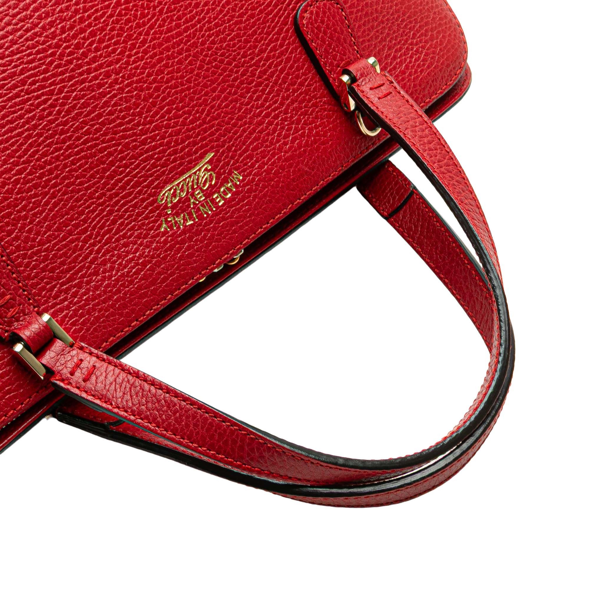 Gucci Gucci Calfskin Swing Top Handle Satchel Size ONE SIZE - 12 Thumbnail