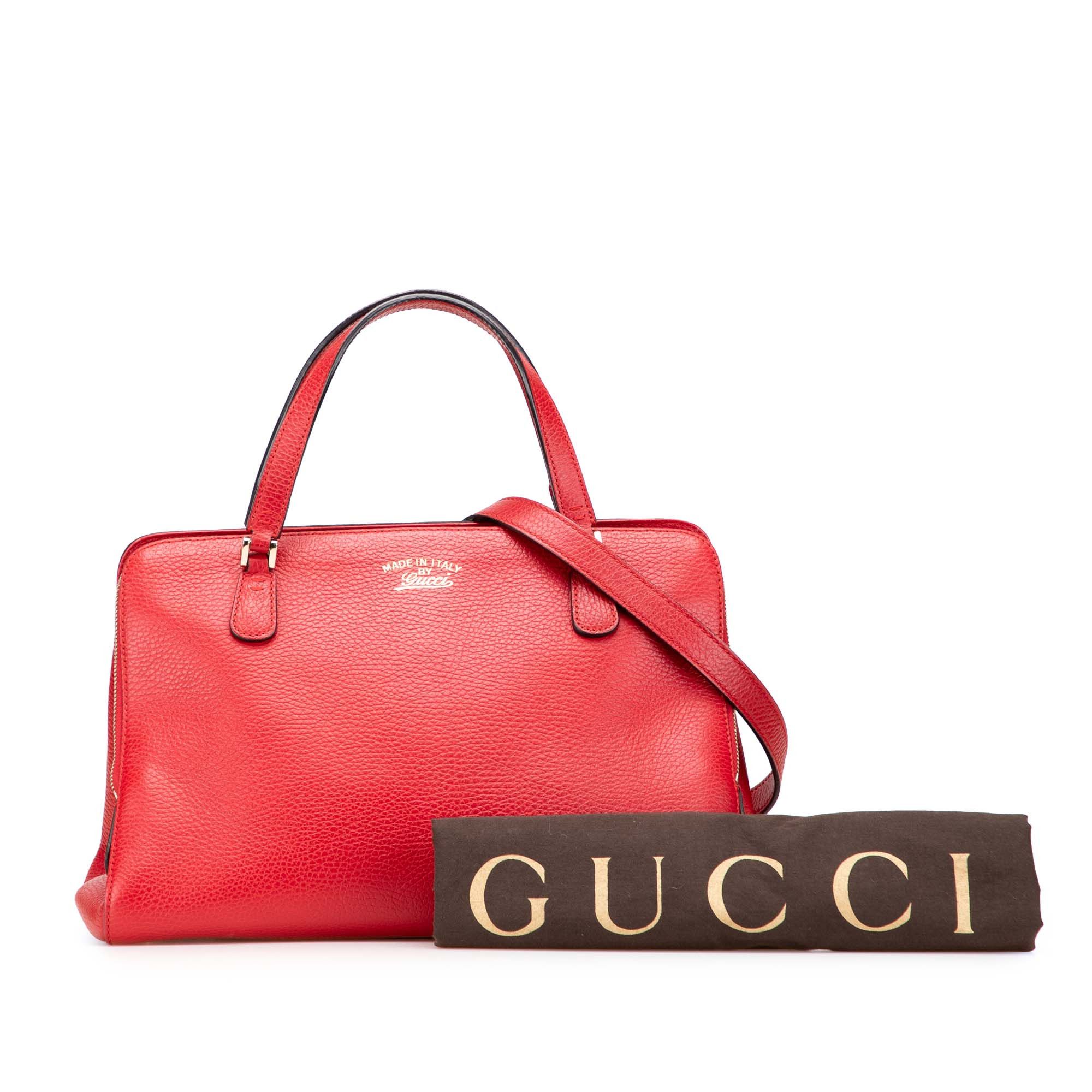 Gucci Gucci Calfskin Swing Top Handle Satchel Size ONE SIZE - 14 Thumbnail