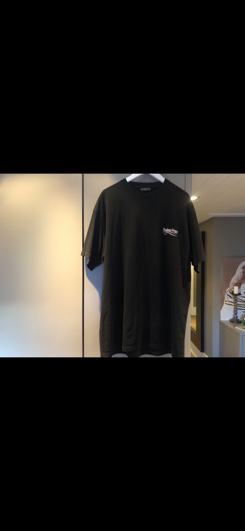 Balenciaga Campaign Logo Tee Size US XL / EU 56 / 4 - 1 Thumbnail