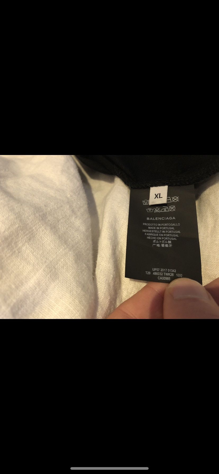 Balenciaga Campaign Logo Tee Size US XL / EU 56 / 4 - 4 Thumbnail