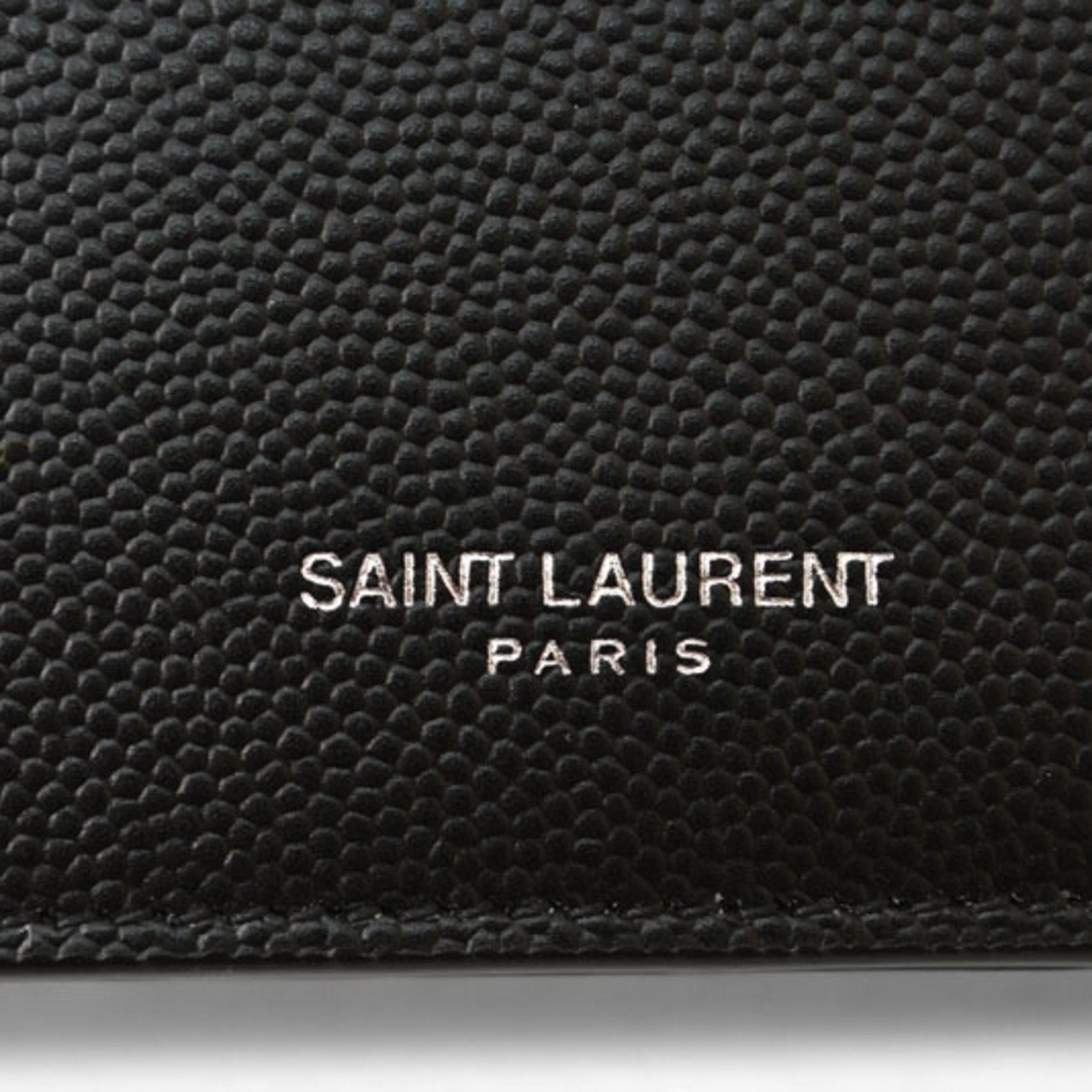 Saint Laurent Paris Saint Laurent Unused Coin Case Card SAINT LAURENT Holder Black 469338 Size ONE SIZE - 4 Thumbnail