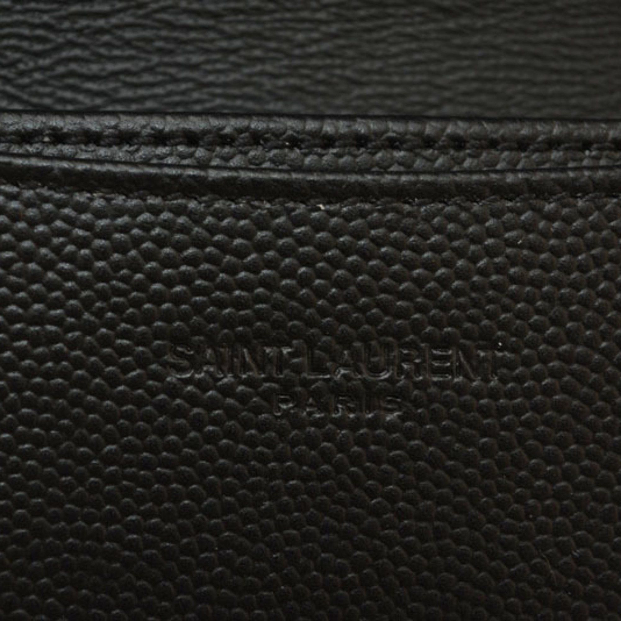 Saint Laurent Paris Saint Laurent Unused Coin Case Card SAINT LAURENT Holder Black 469338 Size ONE SIZE - 8 Thumbnail