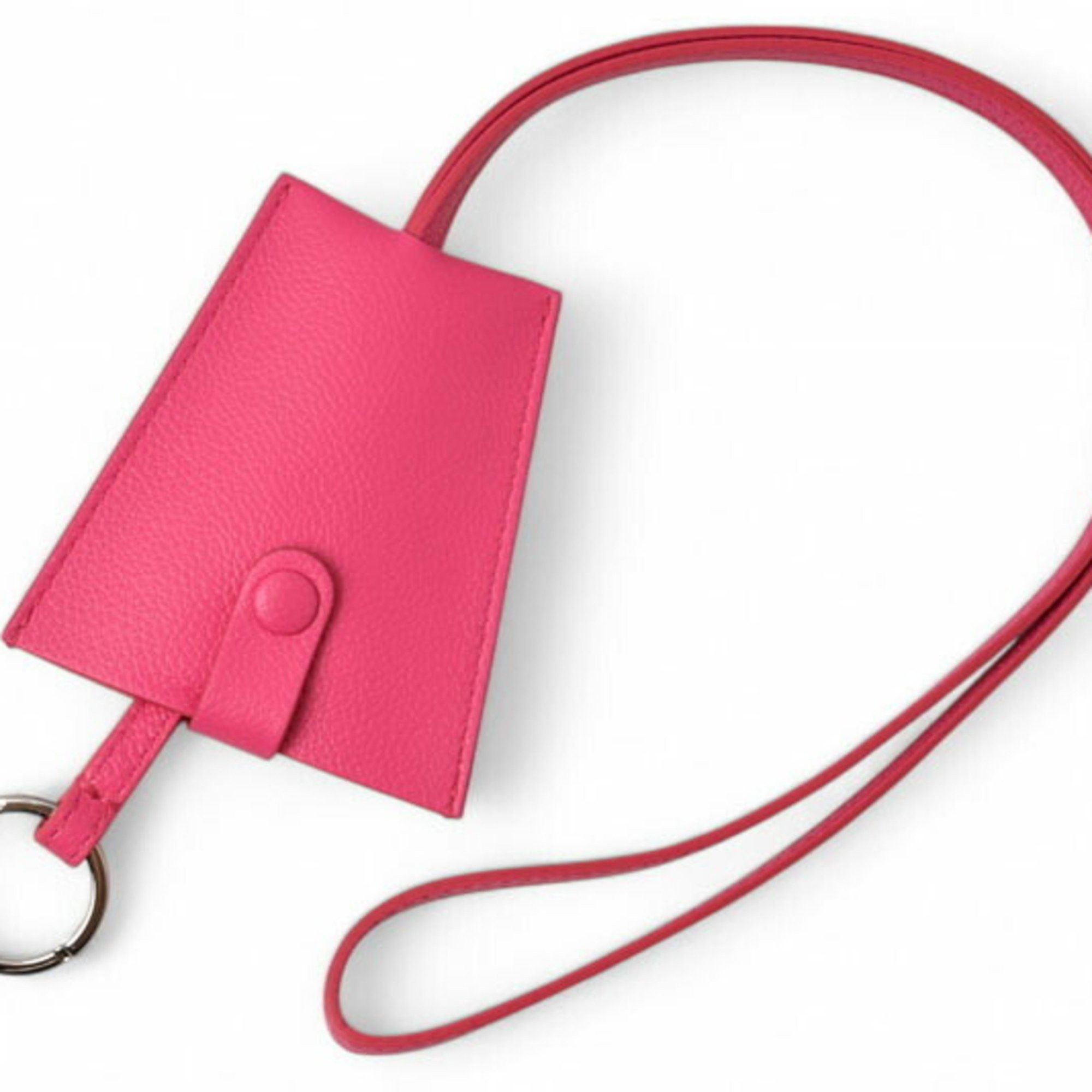 Balenciaga Balenciaga Key Ring Charm Neck Strap BALENCIAGA Crochet Pink Unused Size ONE SIZE - 3 Thumbnail