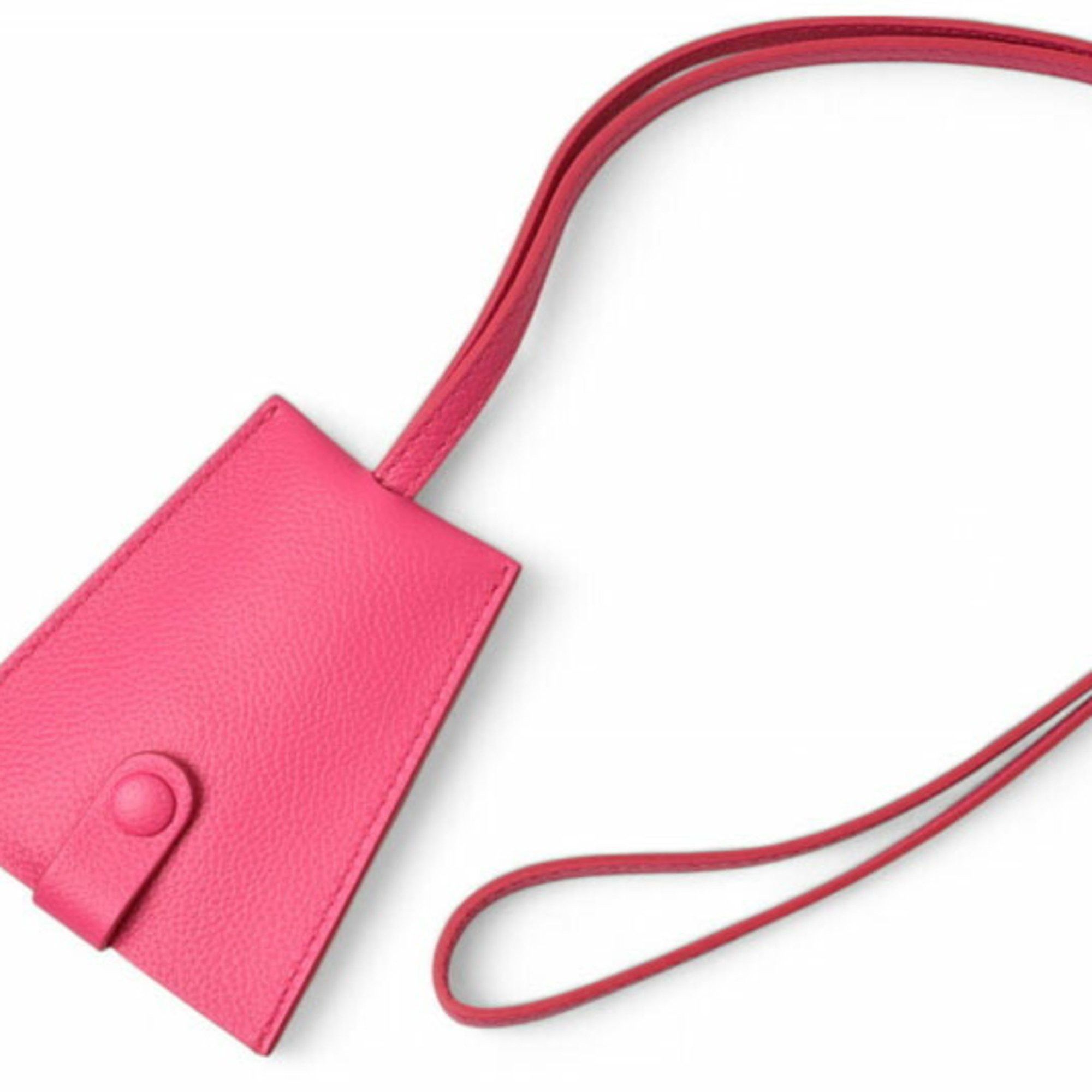 Balenciaga Balenciaga Key Ring Charm Neck Strap BALENCIAGA Crochet Pink Unused Size ONE SIZE - 2 Thumbnail