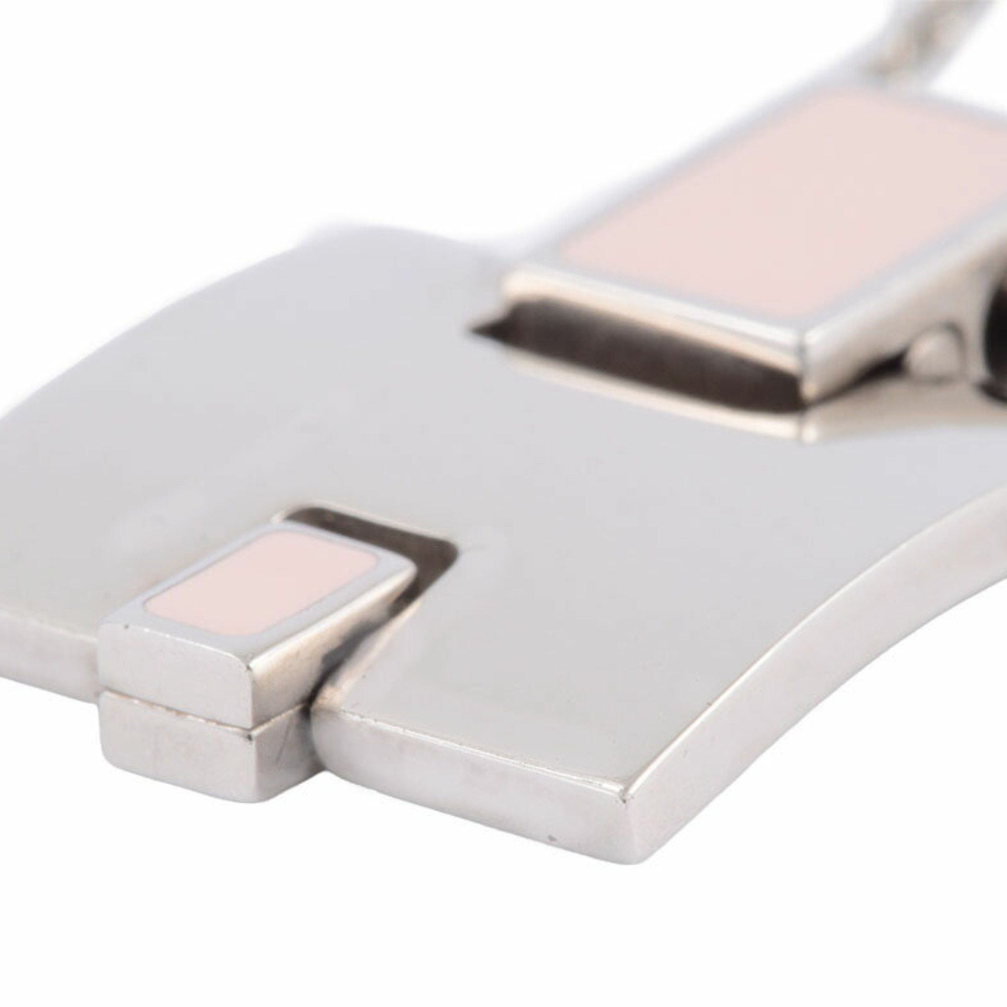 Hermes Hermes Irene Necklace Pendant ST0157 Metal Pink Silver Women's H HERMES Size ONE SIZE - 14 Thumbnail