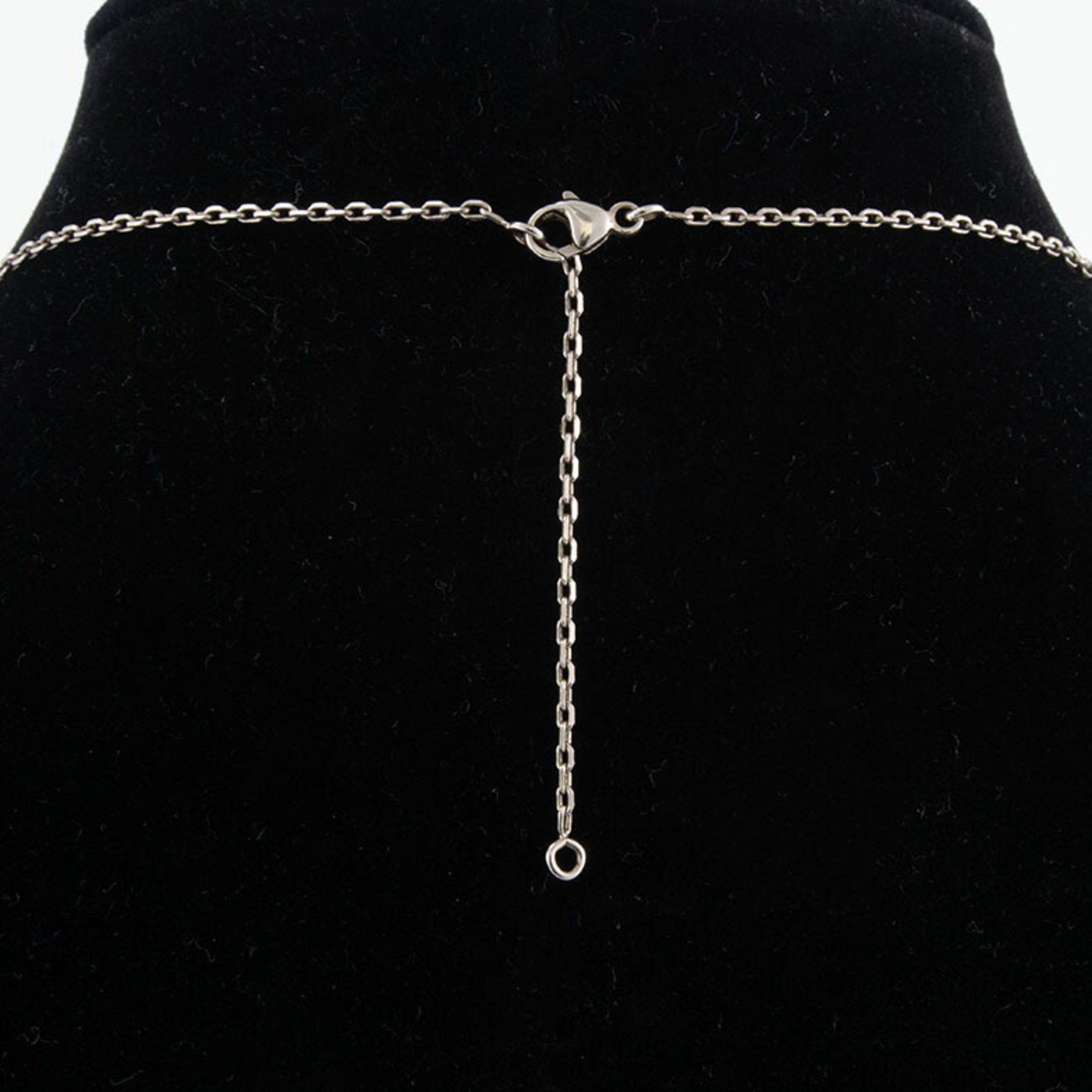 Hermes Hermes Irene Necklace Pendant ST0157 Metal Pink Silver Women's H HERMES Size ONE SIZE - 18 Thumbnail