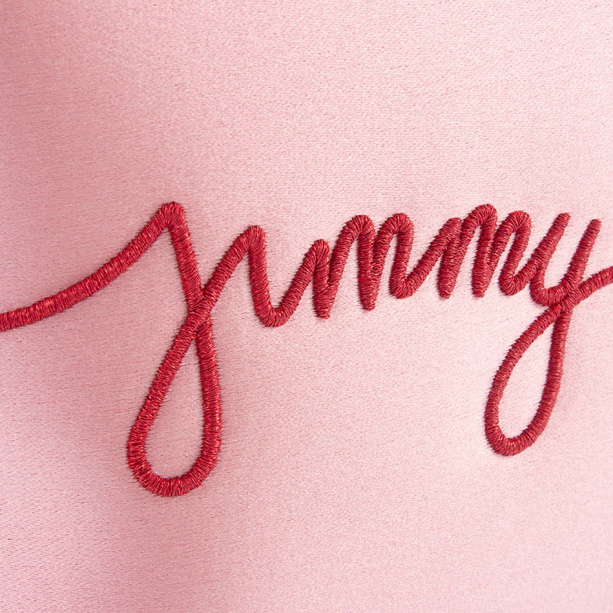 Jimmy Choo Satin Pouch Pink Women's JIMMY CHOO