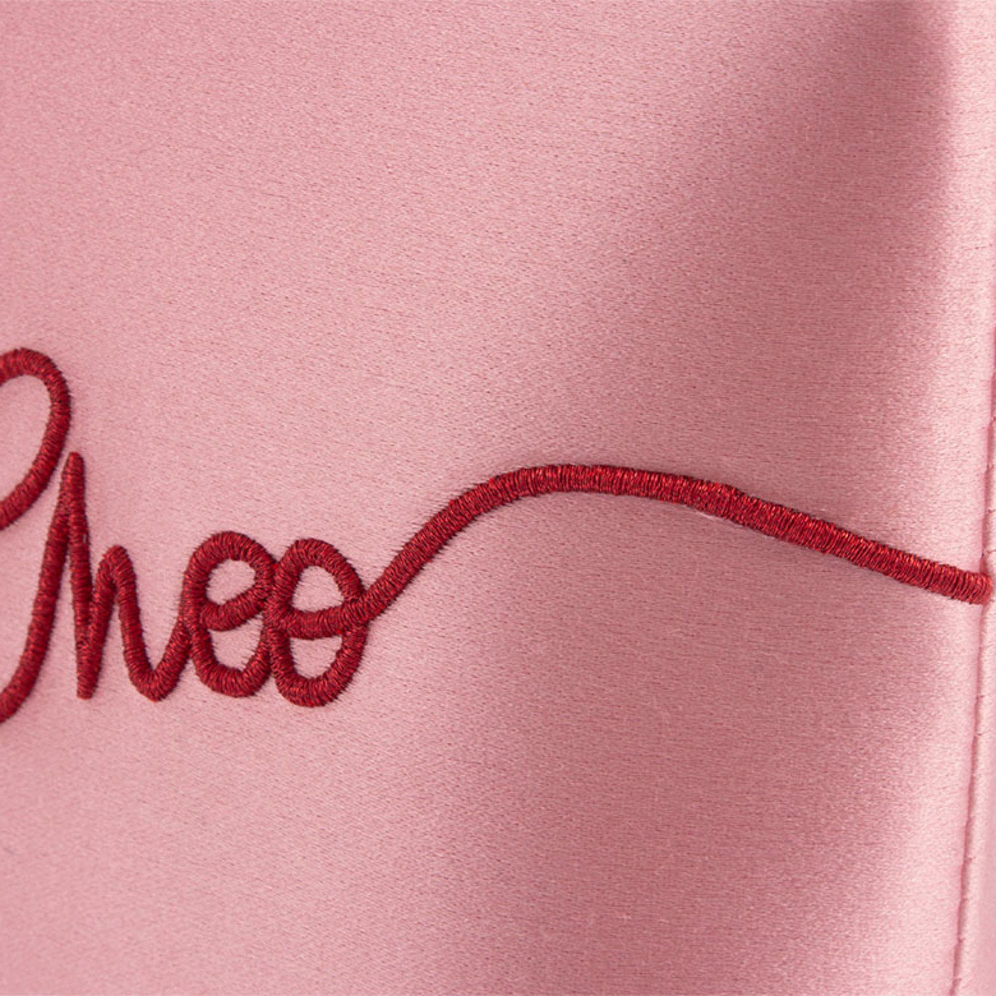 Jimmy Choo Satin Pouch Pink Women's JIMMY CHOO