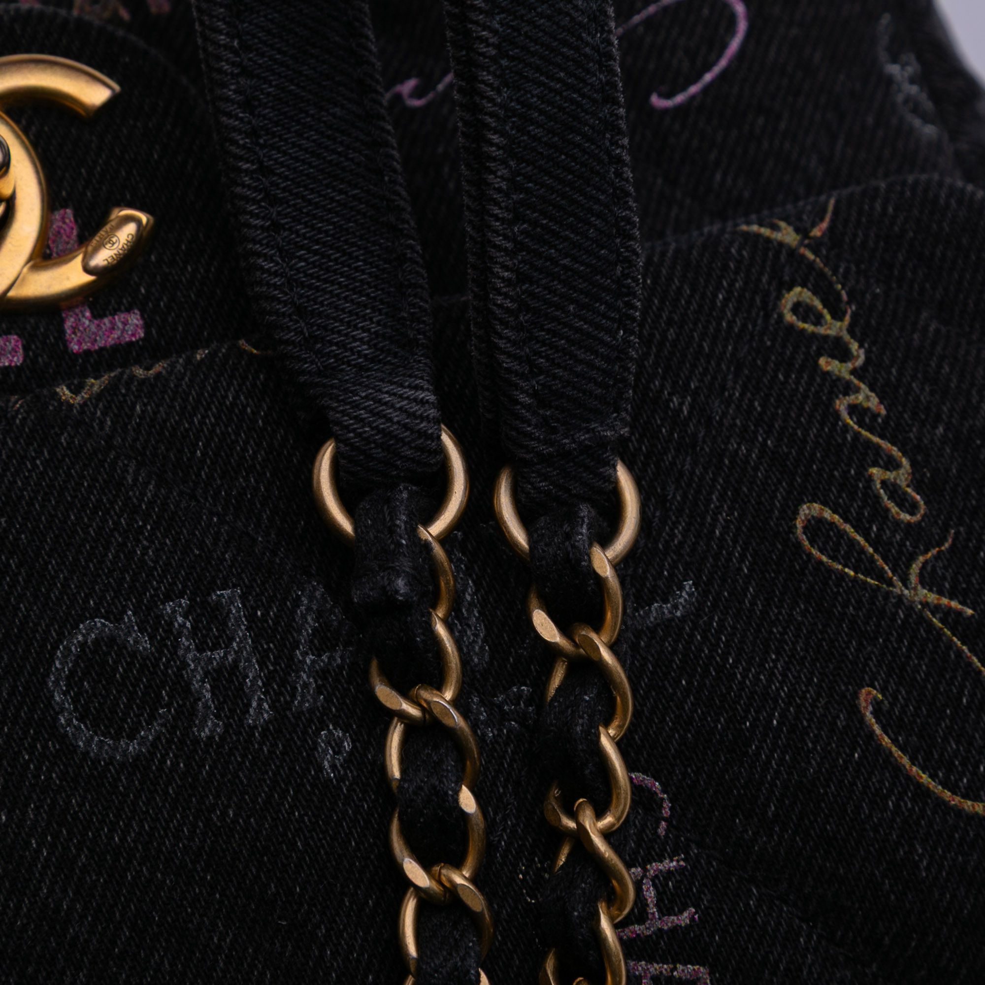 Chanel Chanel Mini Rectangular Quilted Denim Mood Flap Size ONE SIZE - 9 Thumbnail