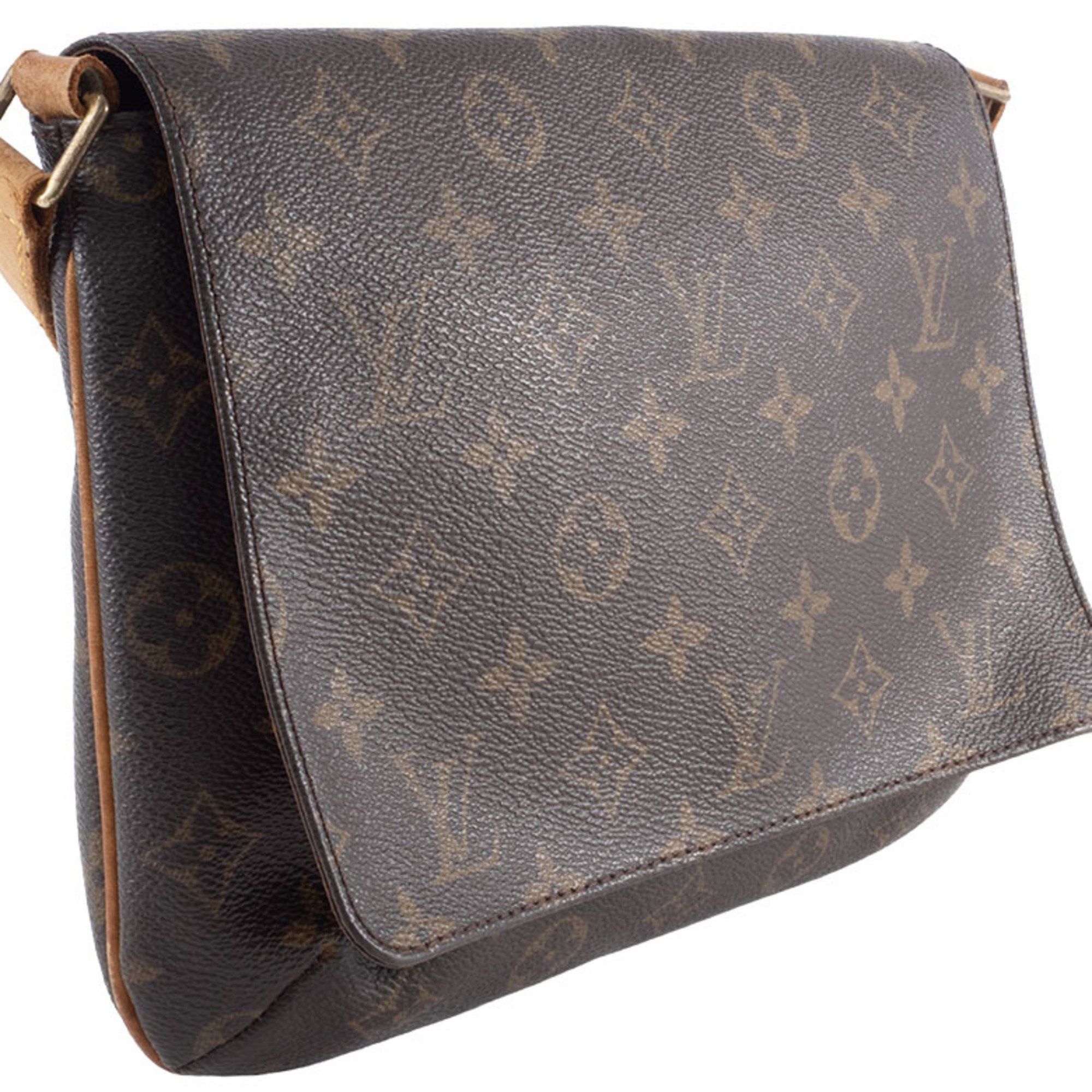 Louis Vuitton Louis Vuitton Musette Tango Shoulder Bag M51388 Monogram Canvas Women's Long Flap LOUIS VUITTON Size ONE SIZE - 2 Thumbnail