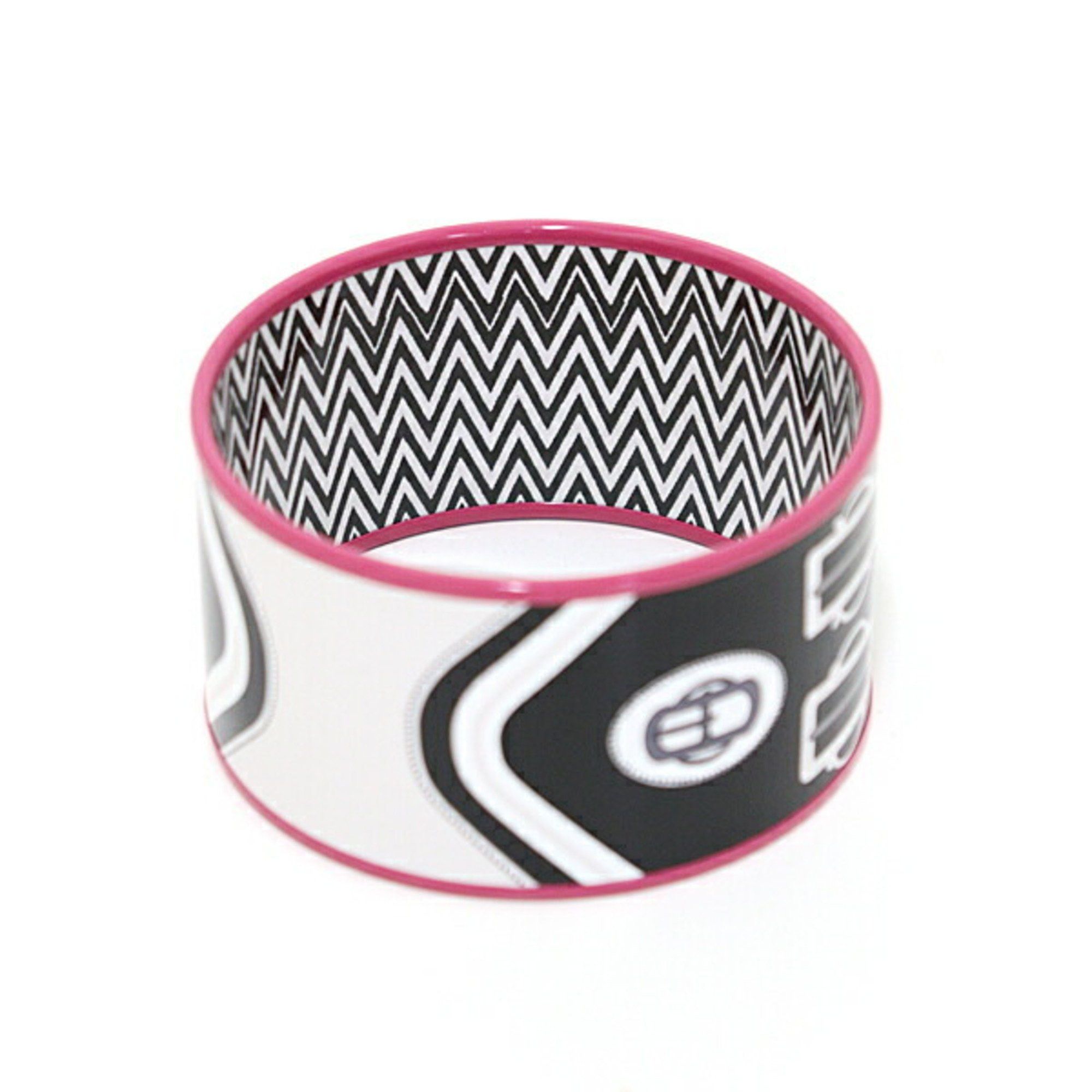 Hermes Hermes enamel BOUCLERIE MODERNE modern buckle bracelet extra large S F-04669 Size ONE SIZE - 3 Thumbnail
