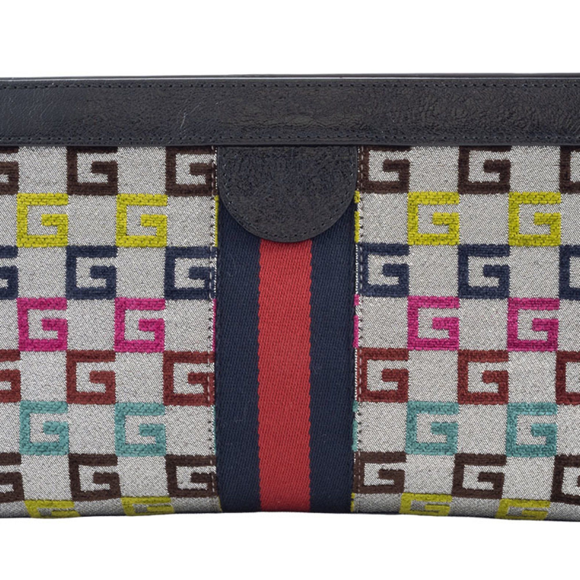 Gucci Gucci Ophidia Small Chain Shoulder Bag 503877 Canvas | Leather Multicolor Women's GUCCI Size ONE SIZE - 3 Thumbnail