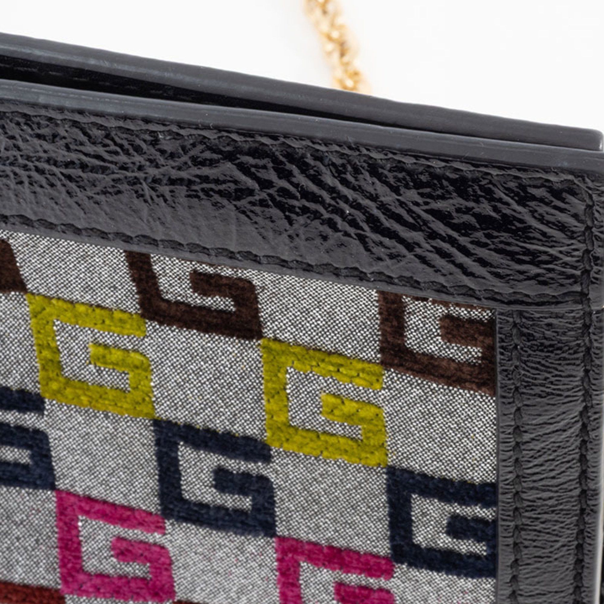 Gucci Gucci Ophidia Small Chain Shoulder Bag 503877 Canvas | Leather Multicolor Women's GUCCI Size ONE SIZE - 12 Thumbnail
