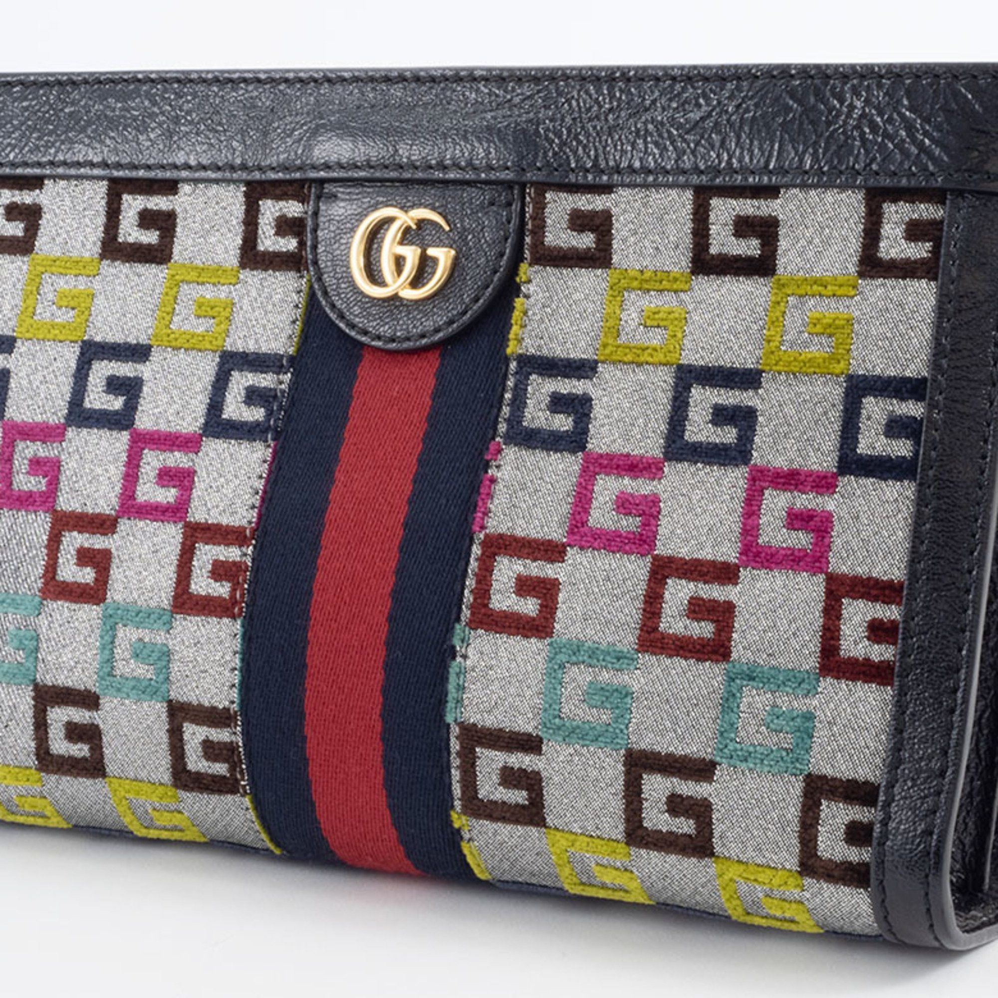 Gucci Gucci Ophidia Small Chain Shoulder Bag 503877 Canvas | Leather Multicolor Women's GUCCI Size ONE SIZE - 19 Thumbnail