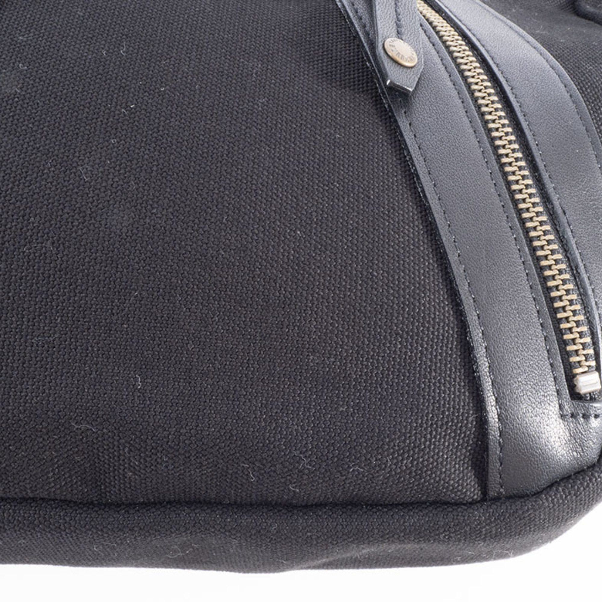 Burberry Burberry Canvas Shoulder Bag Leather Black Women's Blue Label Crossbody BURBERRY Size ONE SIZE - 4 Thumbnail