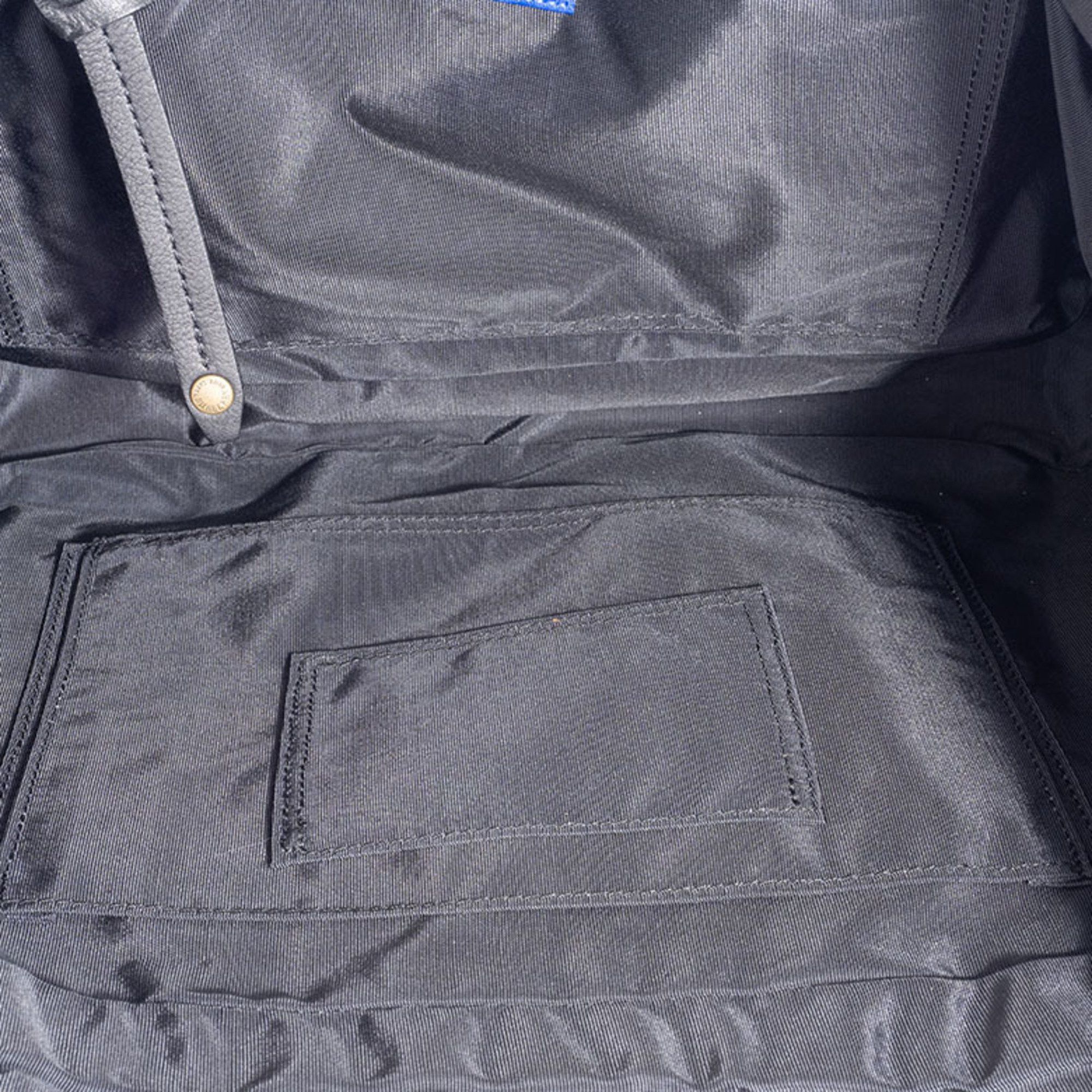 Burberry Burberry Canvas Shoulder Bag Leather Black Women's Blue Label Crossbody BURBERRY Size ONE SIZE - 9 Thumbnail