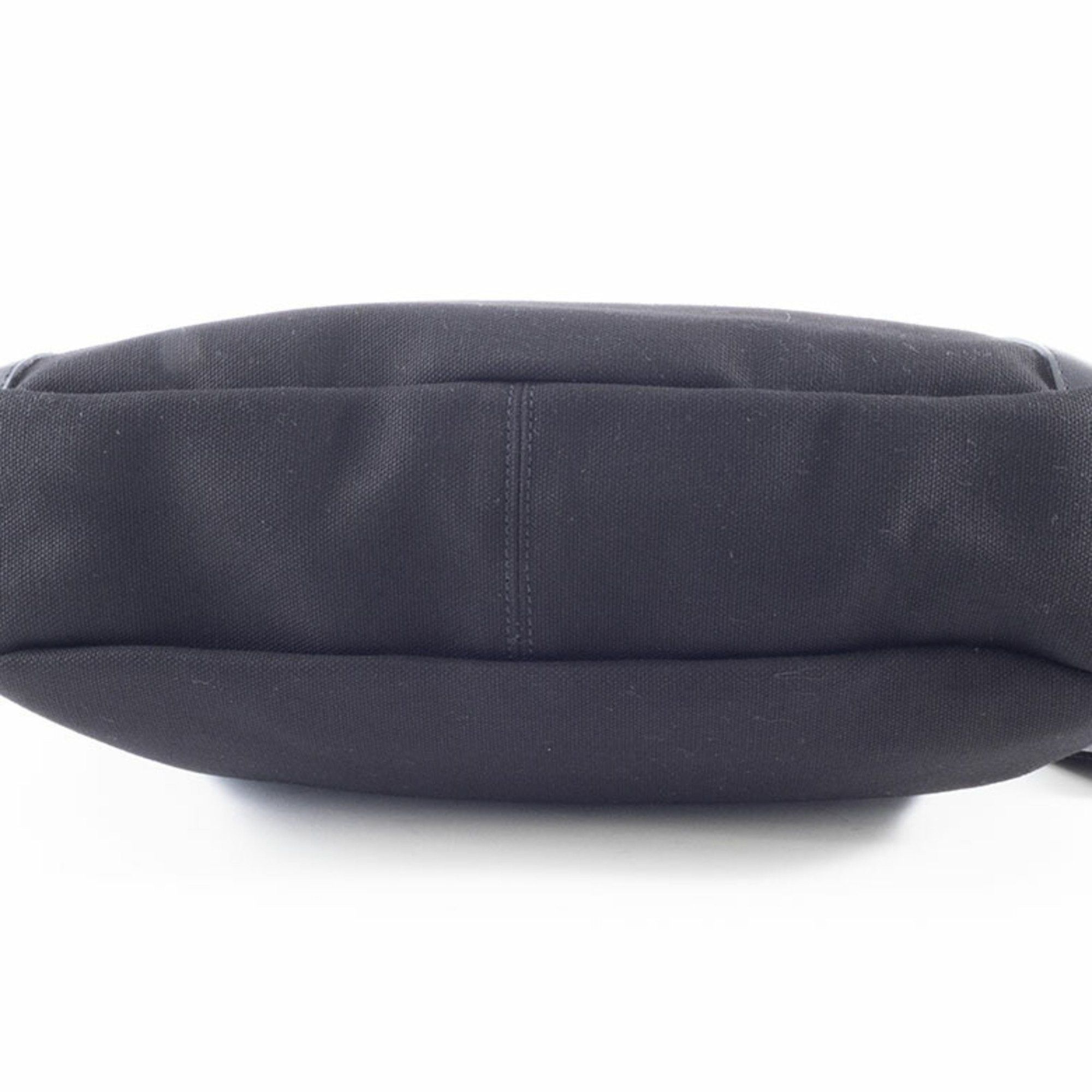 Burberry Burberry Canvas Shoulder Bag Leather Black Women's Blue Label Crossbody BURBERRY Size ONE SIZE - 15 Thumbnail