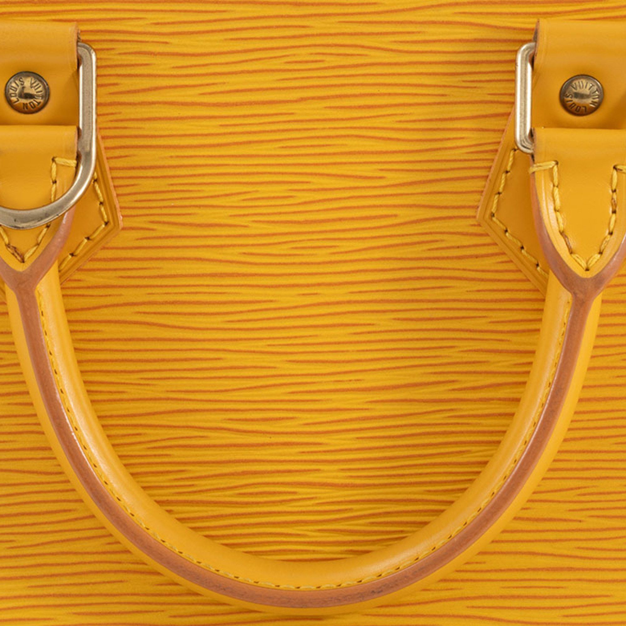 Louis Vuitton Louis Vuitton Alma PM Handbag M52149 Epi Leather Tassili Yellow Women's LOUIS VUITTON Size ONE SIZE - 11 Thumbnail