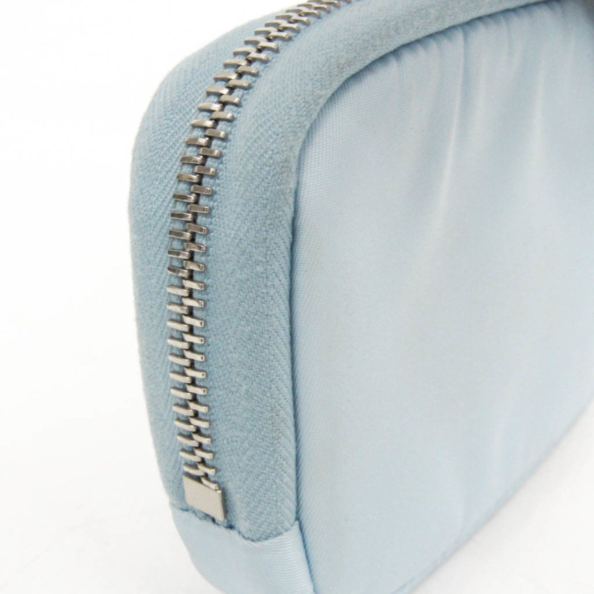 Prada Prada 1ML046 Women,Men Nylon Pouch Blue Size ONE SIZE - 6 Thumbnail