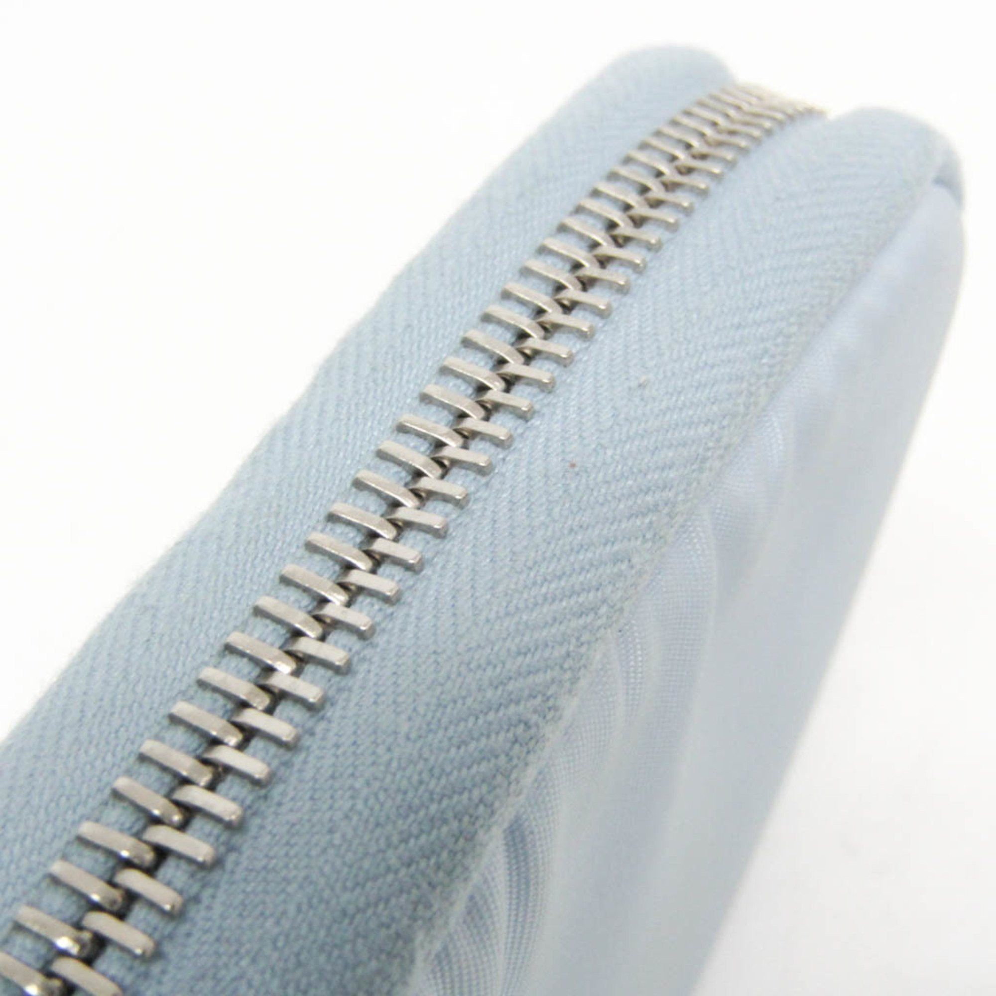 Prada Prada 1ML046 Women,Men Nylon Pouch Blue Size ONE SIZE - 7 Thumbnail