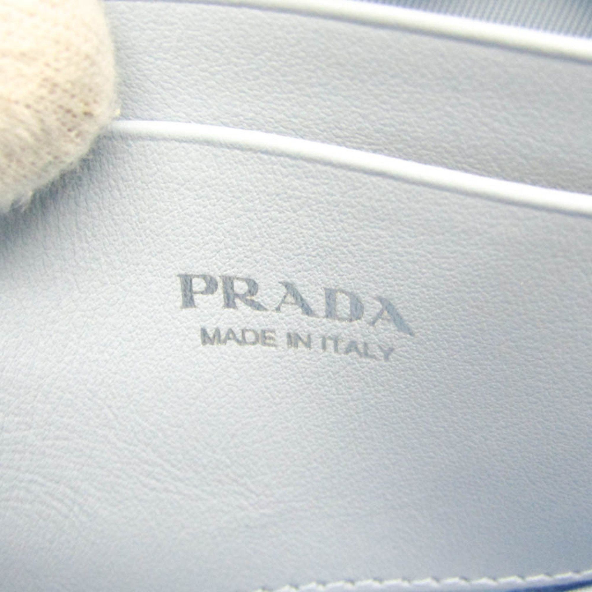 Prada Prada 1ML046 Women,Men Nylon Pouch Blue Size ONE SIZE - 10 Thumbnail