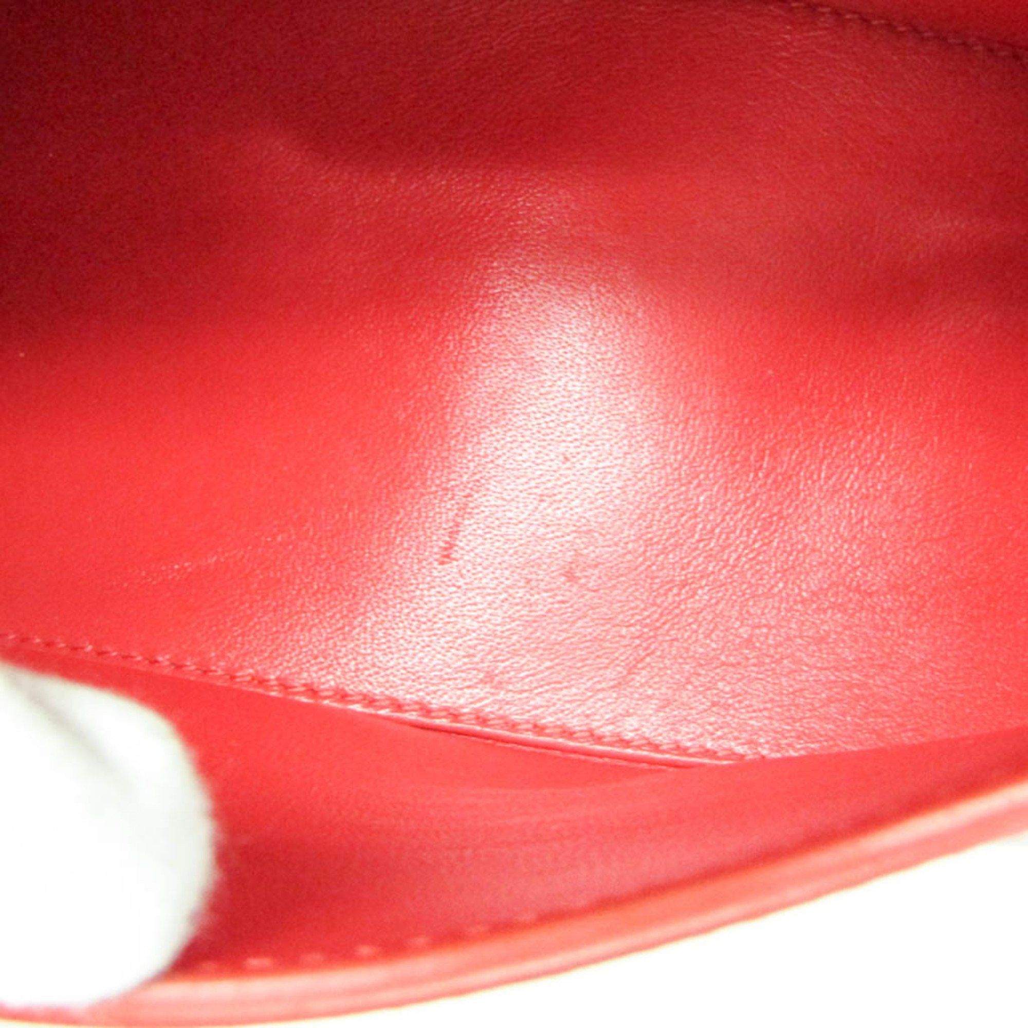 Balenciaga Balenciaga Hour Glass 593546 Women's Leather Handbag,Shoulder Bag Red Color Size ONE SIZE - 12 Thumbnail