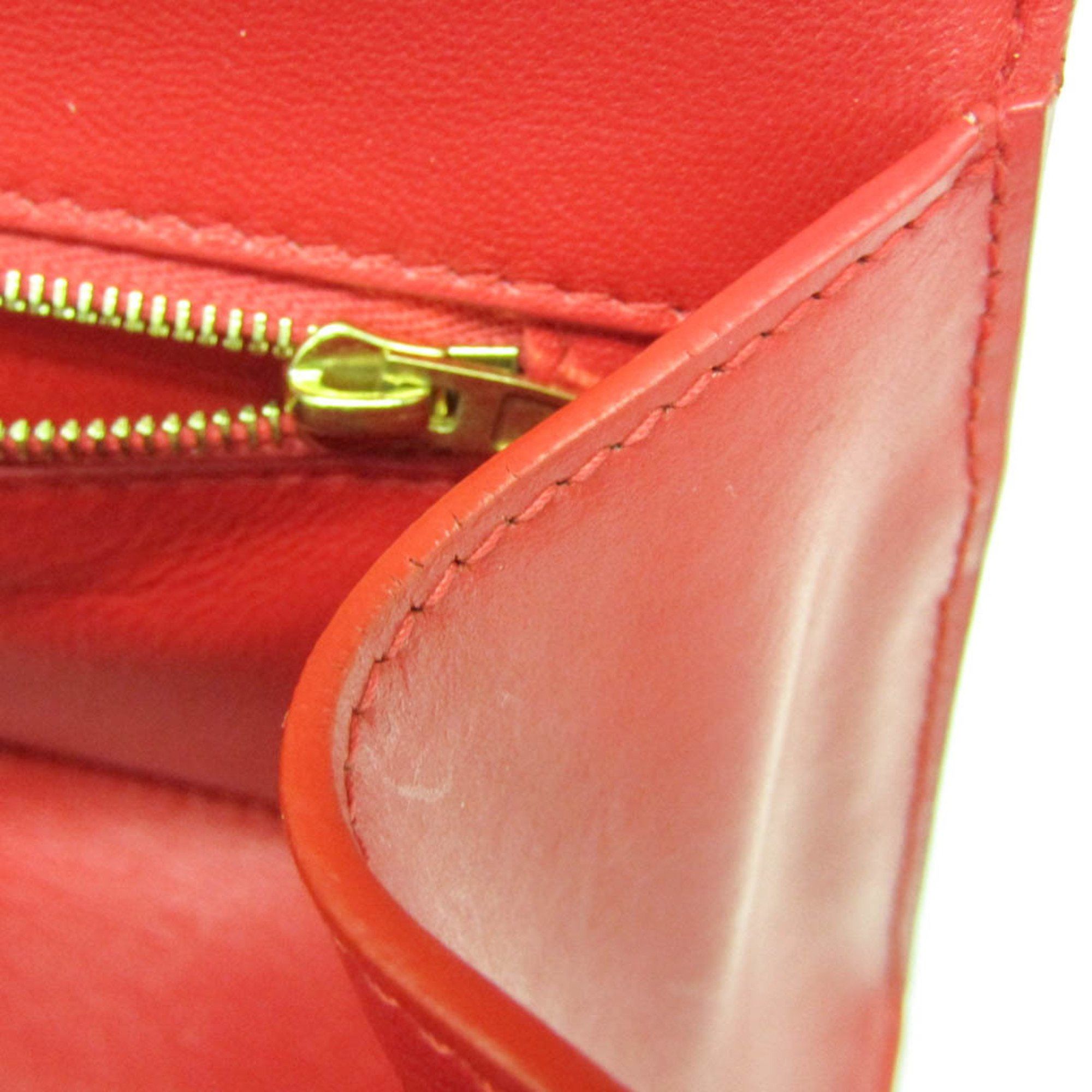 Balenciaga Balenciaga Hour Glass 593546 Women's Leather Handbag,Shoulder Bag Red Color Size ONE SIZE - 13 Thumbnail