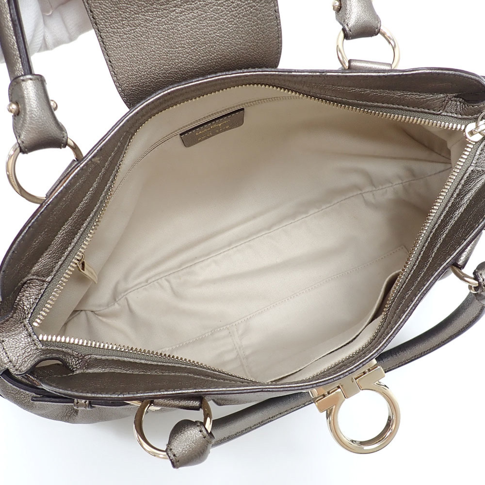 Salvatore Ferragamo Salvatore Ferragamo Gancini handbag Size ONE SIZE - 8 Thumbnail