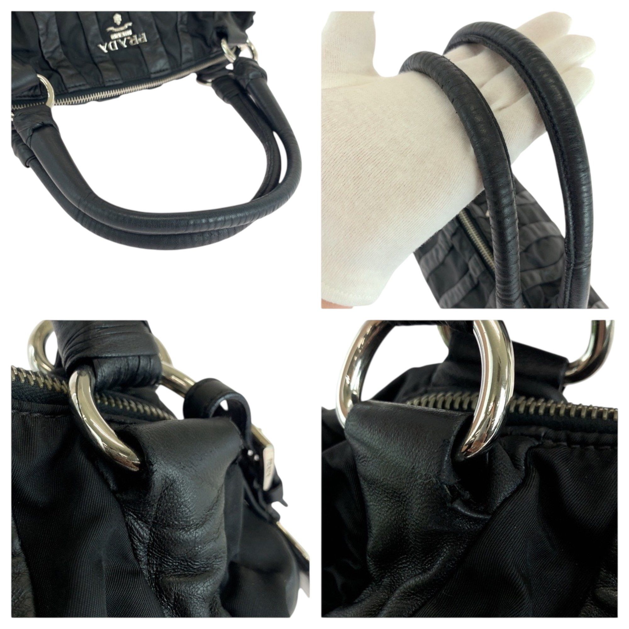 Prada Prada Nappa gauffré shoulder Size ONE SIZE - 4 Thumbnail