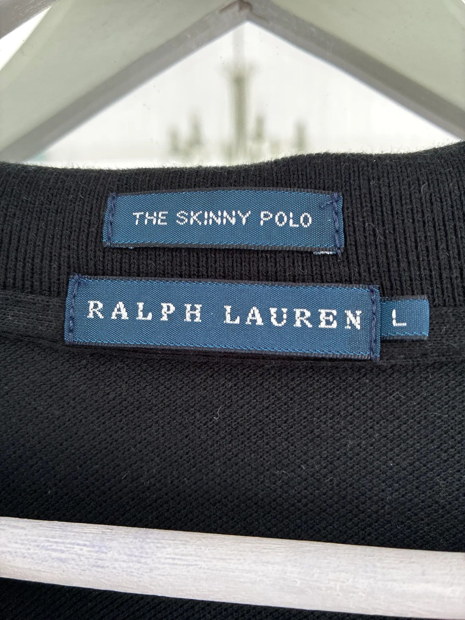 Ralph Lauren Ralph Lauren Ralph Lauren Skinny Polo lång ärm T-shirt Size L / US 10 / IT 46 - 2 Thumbnail
