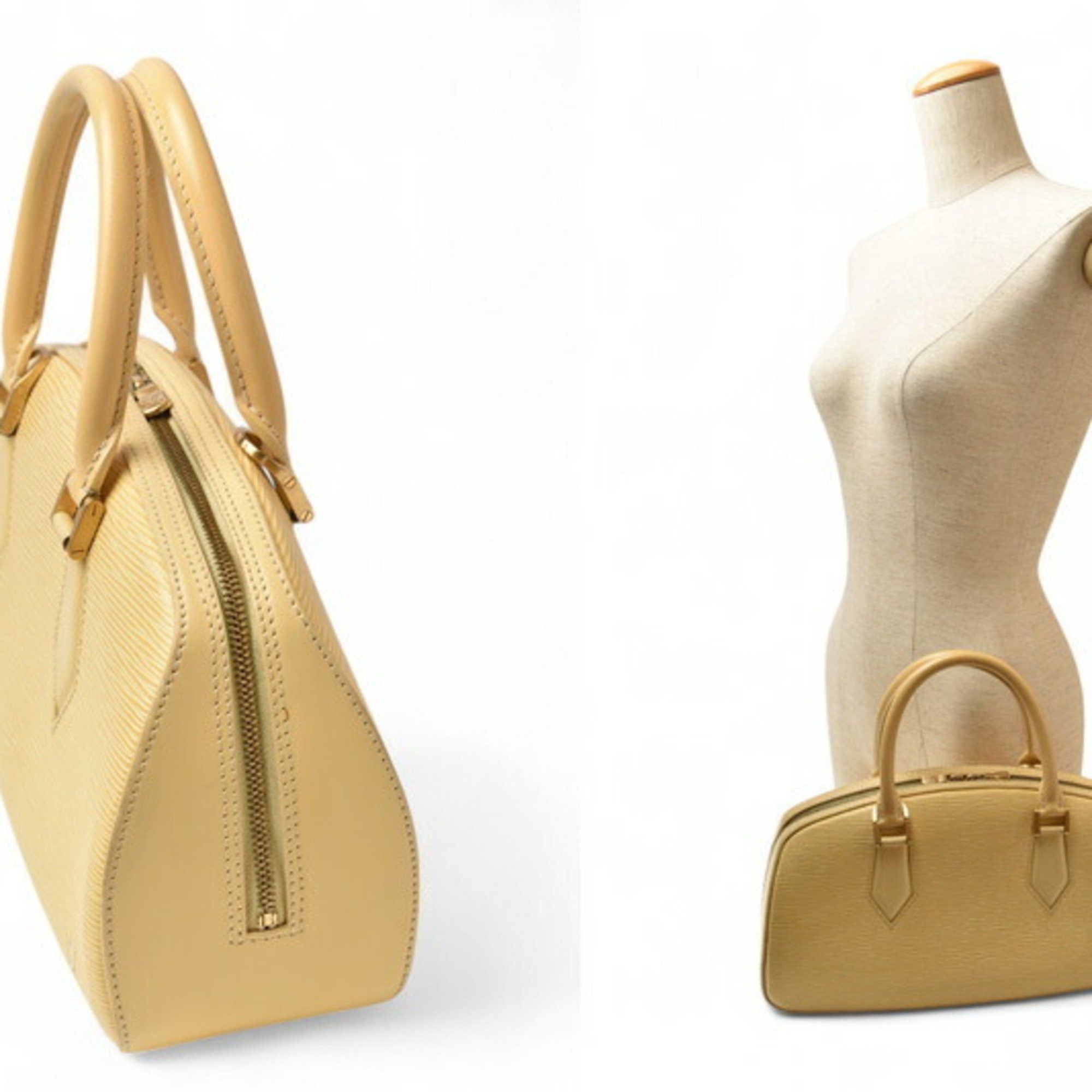 Louis Vuitton Louis Vuitton Handbag LOUIS VUITTON Jasmine Vanilla M5208A Size ONE SIZE - 3 Thumbnail