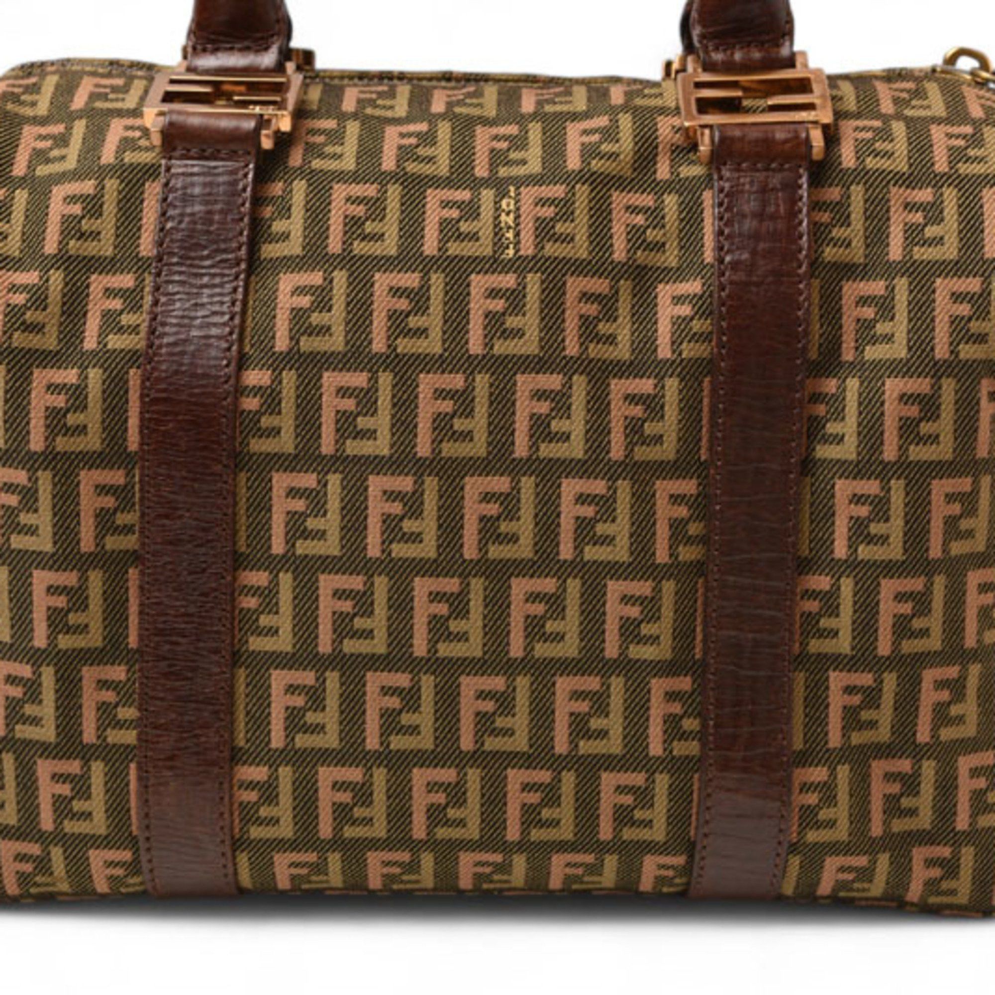 Fendi FENDI Zucca pattern 8BL068 Khaki Brown Size ONE SIZE - 8 Thumbnail