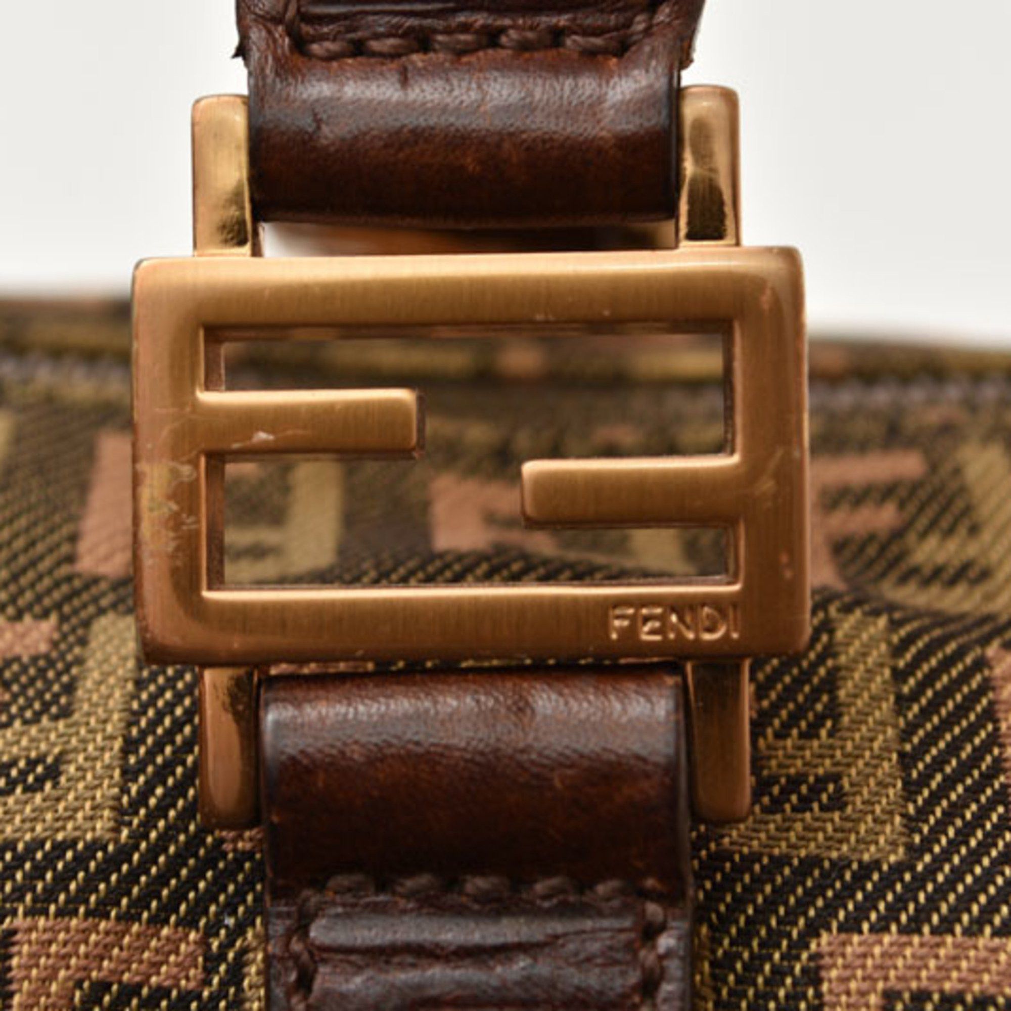 Fendi FENDI Zucca pattern 8BL068 Khaki Brown Size ONE SIZE - 7 Thumbnail