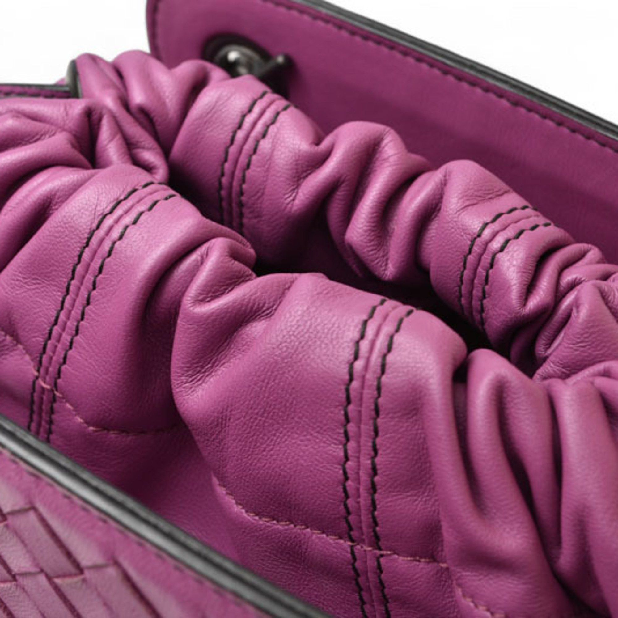 Bottega Veneta Bottega Veneta Handbag Shoulder Bag 2way BOTTEGA VENETA Purple Size ONE SIZE - 10 Thumbnail