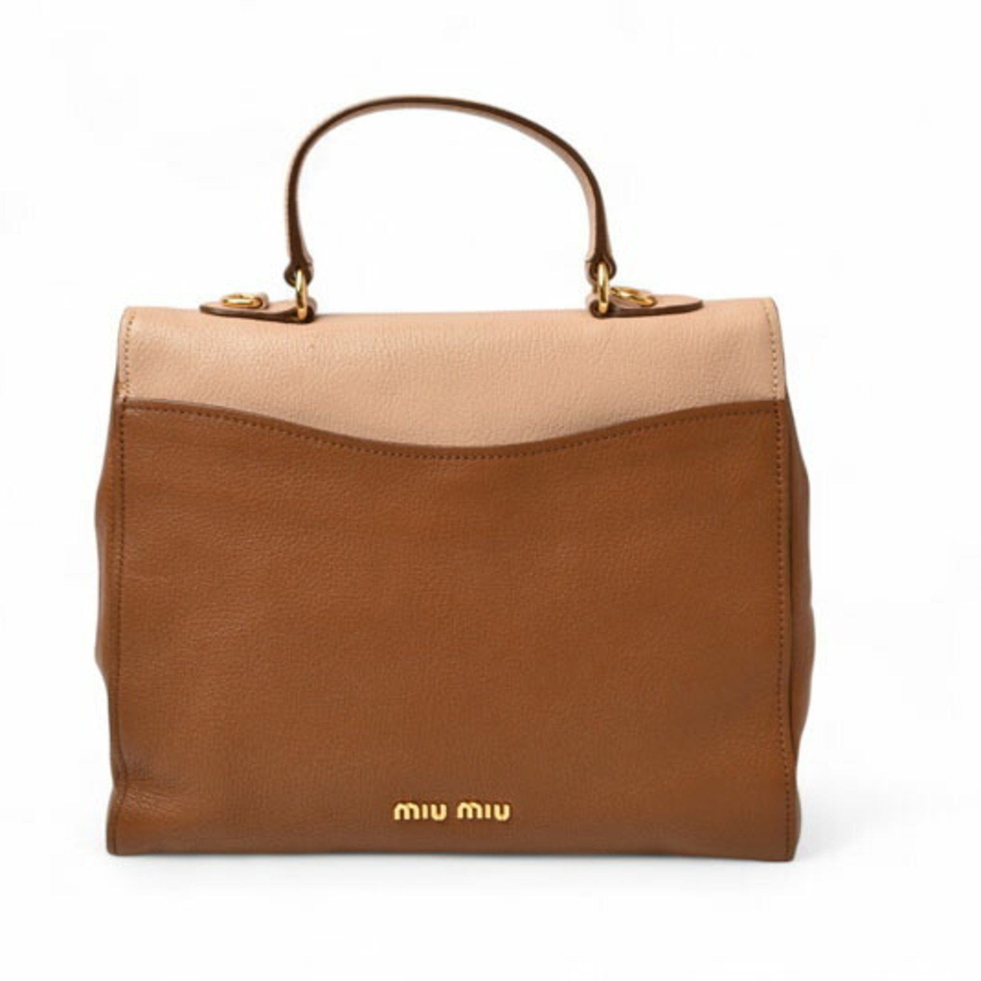 Miu Miu Miu Miu Miu shoulder bag handbag miumiu 2way beige brown Size ONE SIZE - 7 Thumbnail