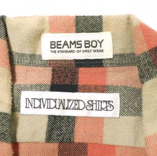 Other Other INDIVIDUALIZED SHIRTS x BEAMS BOY Flannel Shirt Dress Limited Cotton Dresses Size ONE SIZE - 6 Thumbnail
