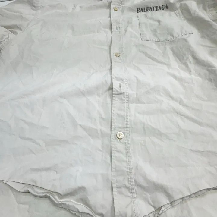Balenciaga Balenciaga Casual Button-Up Long Sleeve Shirt Size US M / EU 48-50 / 2 - 7 Thumbnail