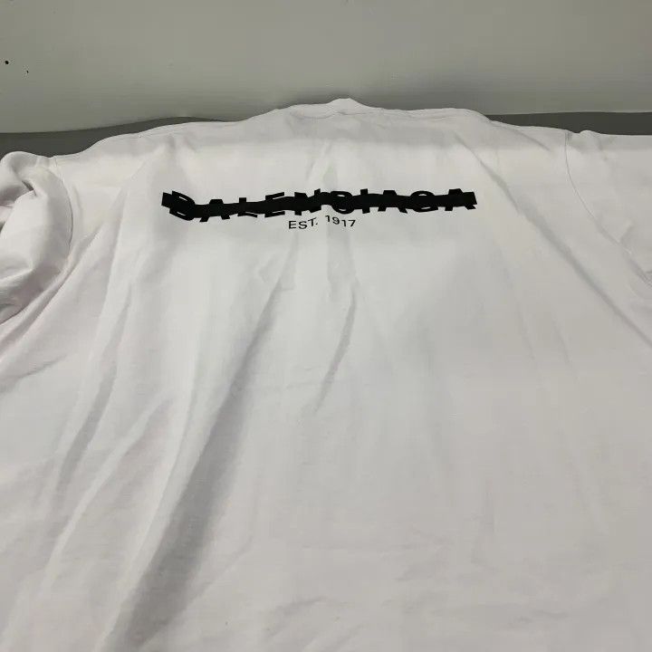 Balenciaga Balenciaga Classic Logo Print T-Shirt for Men Size US M / EU 48-50 / 2 - 2 Thumbnail
