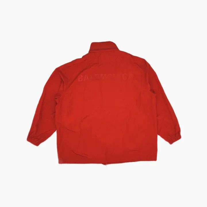 Balenciaga Balenciaga Orange Logo Button-Up Jacket Size US L / EU 52-54 / 3 - 3 Thumbnail