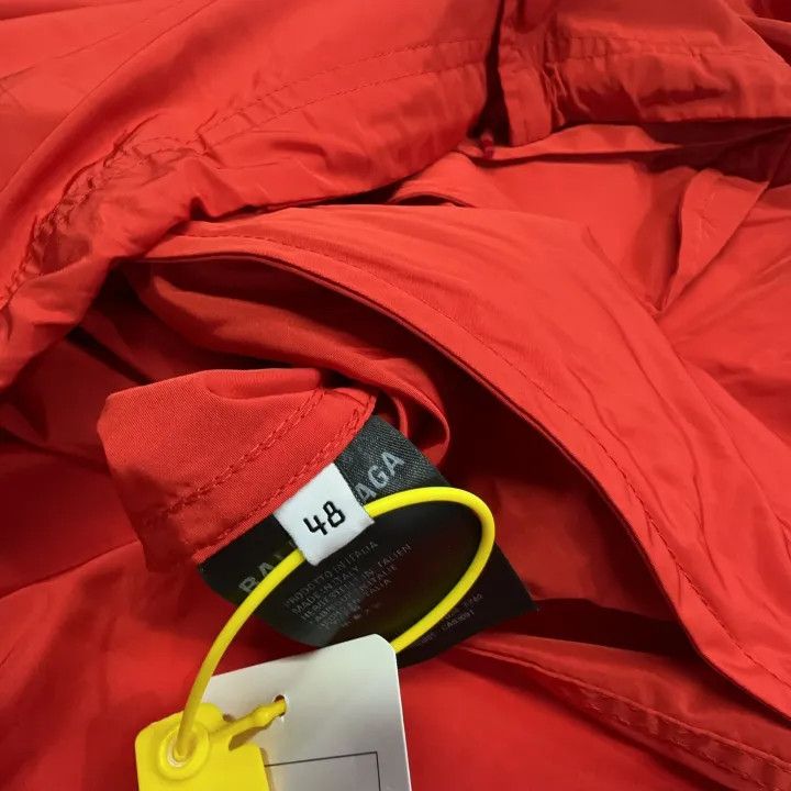 Balenciaga Balenciaga Orange Logo Button-Up Jacket Size US L / EU 52-54 / 3 - 5 Thumbnail