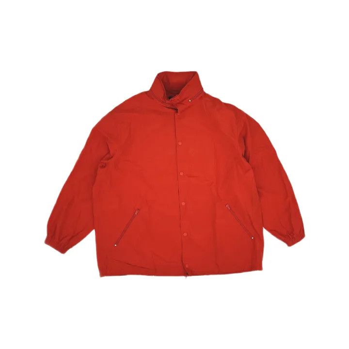 Balenciaga Balenciaga Orange Logo Button-Up Jacket Size US L / EU 52-54 / 3 - 2 Thumbnail