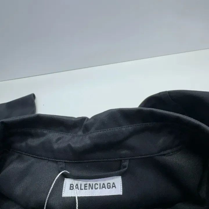 Balenciaga Balenciaga Fitness Muscle Shirt in Black Size US S / EU 44-46 / 1 - 4 Thumbnail