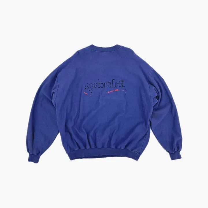 Balenciaga Balenciaga SS23 Logo Print Purple Sweatshirt Size US M / EU 48-50 / 2 - 3 Thumbnail