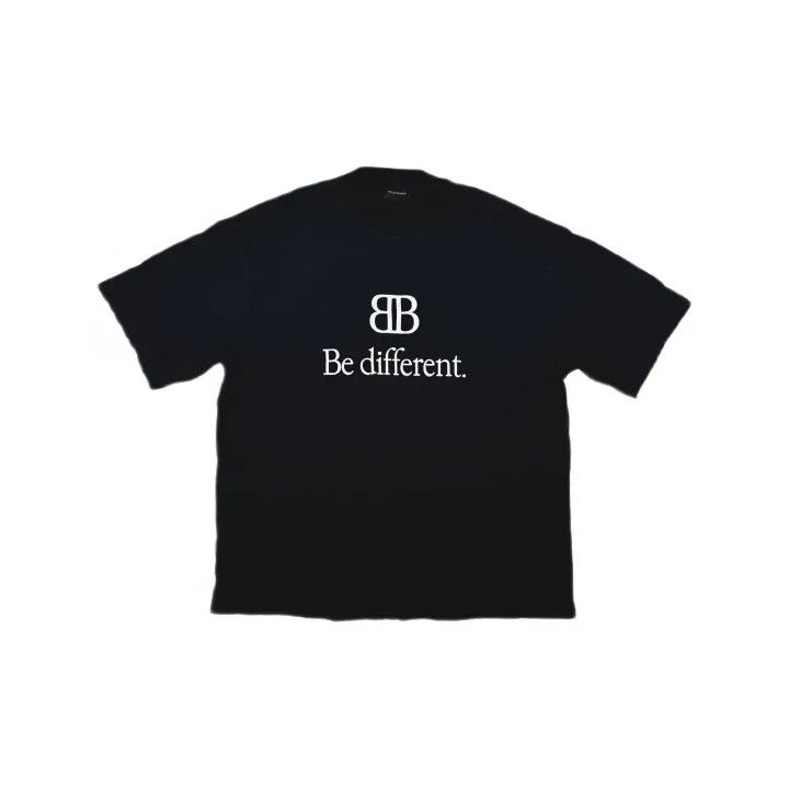 Balenciaga Balenciaga Be Different Short Sleeve T-Shirt Size US M / EU 48-50 / 2 - 2 Thumbnail