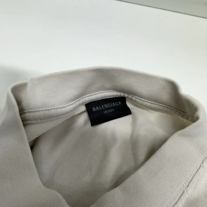 Balenciaga Balenciaga Casual Letter Print Long Sleeve T-Shirt Size US S / EU 44-46 / 1 - 6 Thumbnail