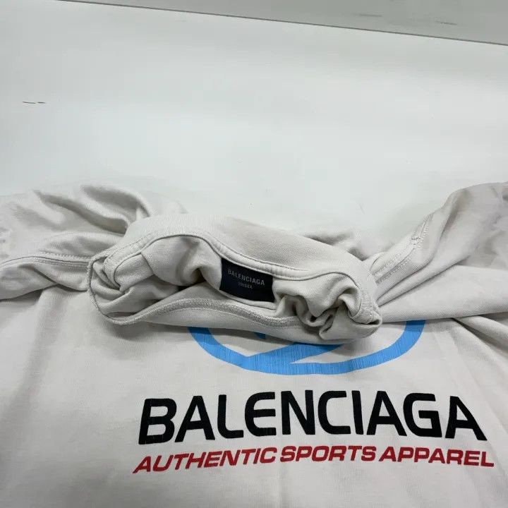 Balenciaga Balenciaga Casual Letter Print Long Sleeve T-Shirt Size US S / EU 44-46 / 1 - 7 Thumbnail