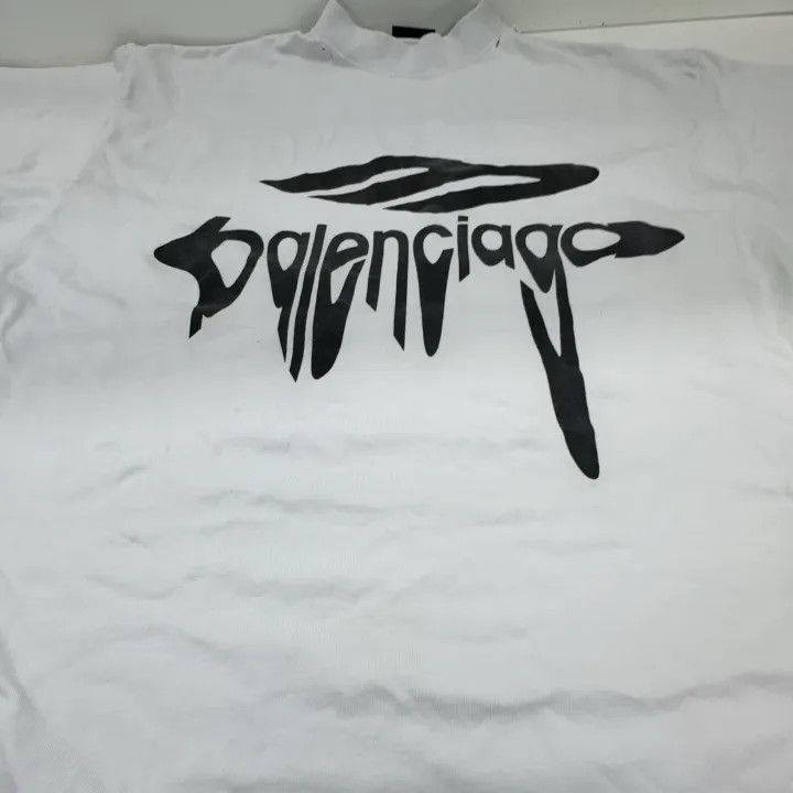 Balenciaga Balenciaga SS25 Logo Print Short Sleeve T-Shirt Size US M / EU 48-50 / 2 - 8 Thumbnail
